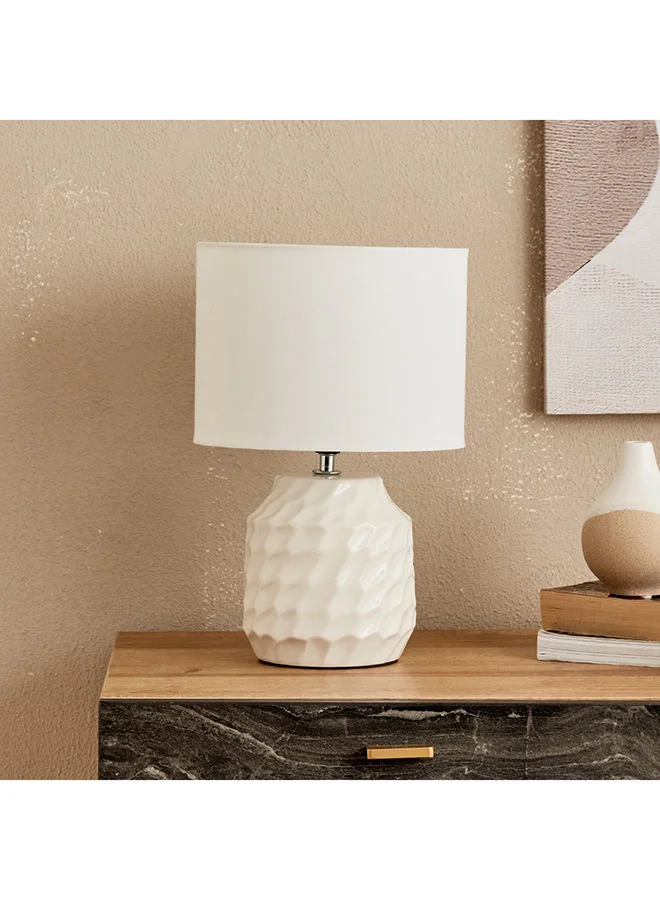 Home Box Clarc Ceramic Table Lamp 33.5 x 22 x 22 cm