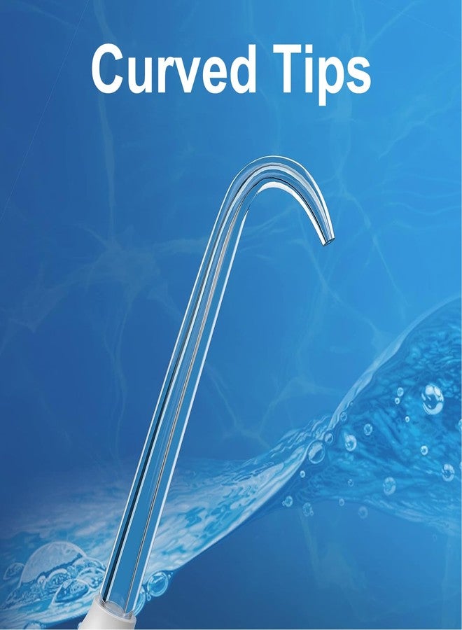 RAXSEG Professional Replacement Tips for Waterpik Water Flosser - 6 Implant Denture Tips - Image 2