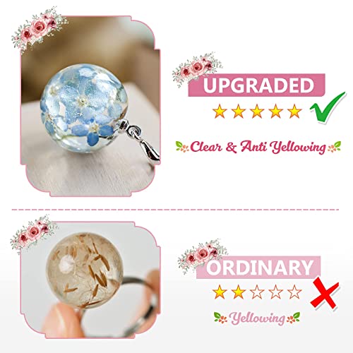 YIEHO 500g UV Resin Kit-Bulk Crystal Clear Hard UV Fast Curing Epoxy Resin Supplies with Mat for Craft Jewelry Making - Image 2