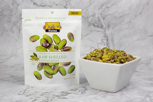 Setton Farms Naturally Raw Shelled Pistachios, No Shell, Non-GMO Project Verified, Certified Gluten Free, Vegan and Kosher, Heart Healthy Snack, 5 Oz. (Also perfect for making Dubai Chocolate) - Image 4