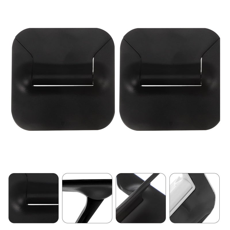 Adjustable Folding Laptop Stand with Cooling Vent Portable Computer Bracket for Travel Home Office Black - Image 4
