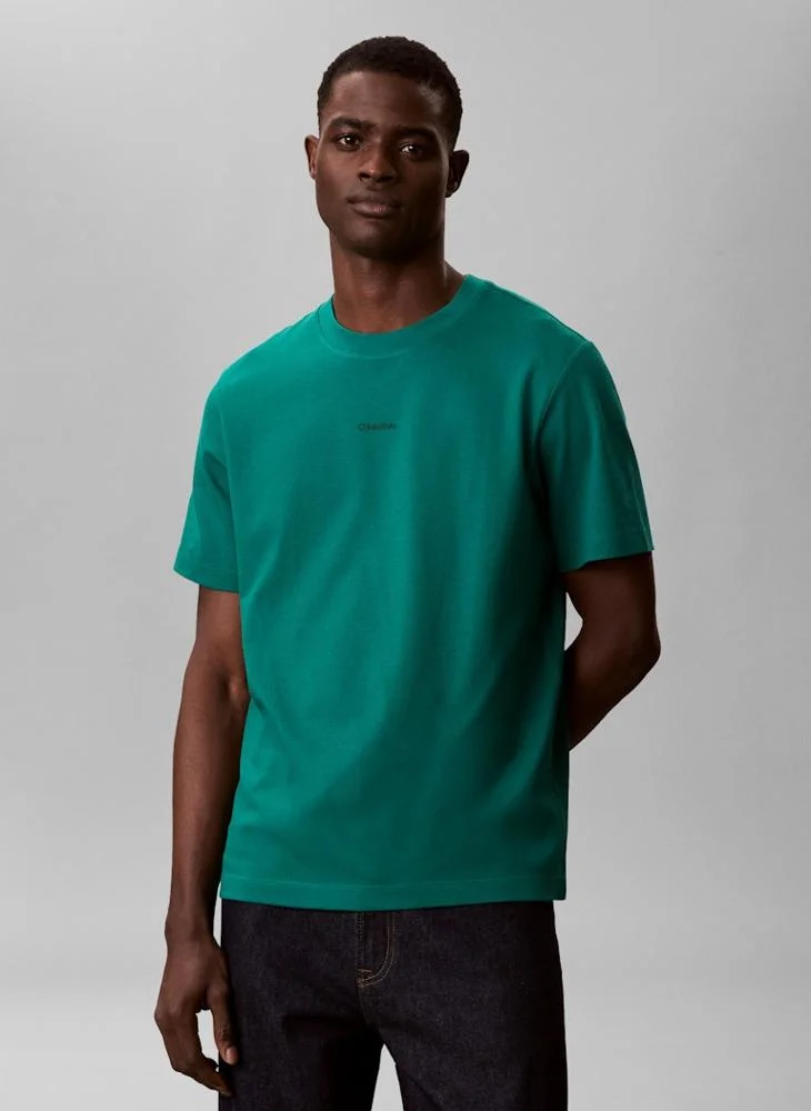 CALVIN KLEIN Logo Pique T-Shirt