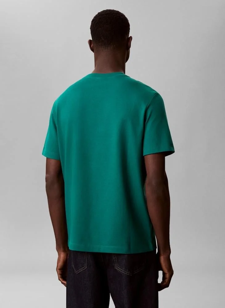 CALVIN KLEIN Logo Pique T-Shirt