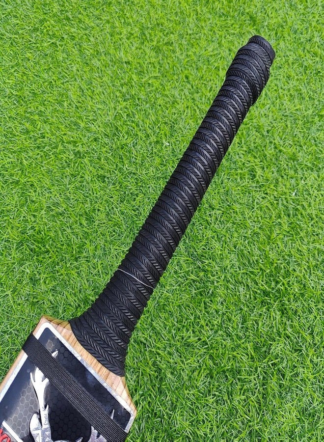 ATLETO Cricket Bat Handle Nylon Thread | Premium Binding for Strong Handle Reinforcement | Fits All Cricket Bats. (Black, Pack of 1) - Image 4