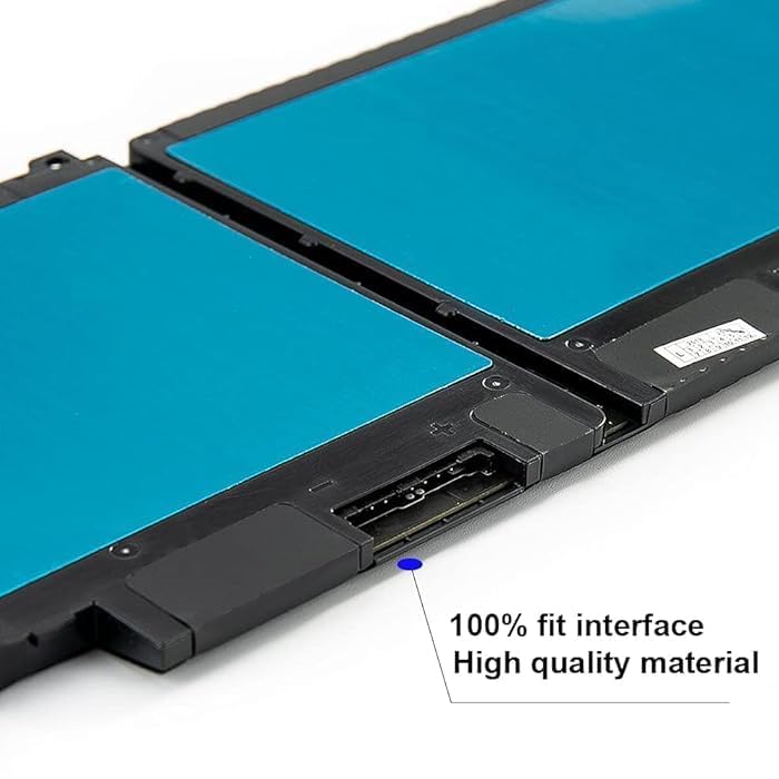 RI F3YGT 7.6V 60Wh Laptop Batteries Compatible with Dell Latitude 12 7000 7280 7290 13 7380 7390 14 7480 7490 E7280 E7480 E7290 E7380 E7390 E7490, Fits 2X39G DM3WC 0DM3WC DM6WC KG7VF - Image 3