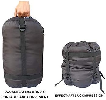 Bluefield Compression Sleeping bags Sacks for Stuff Sacks for Outdoor Camping Hiking and Travelling by BlueField - Image 2