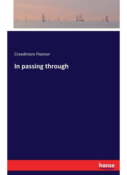 In passing through