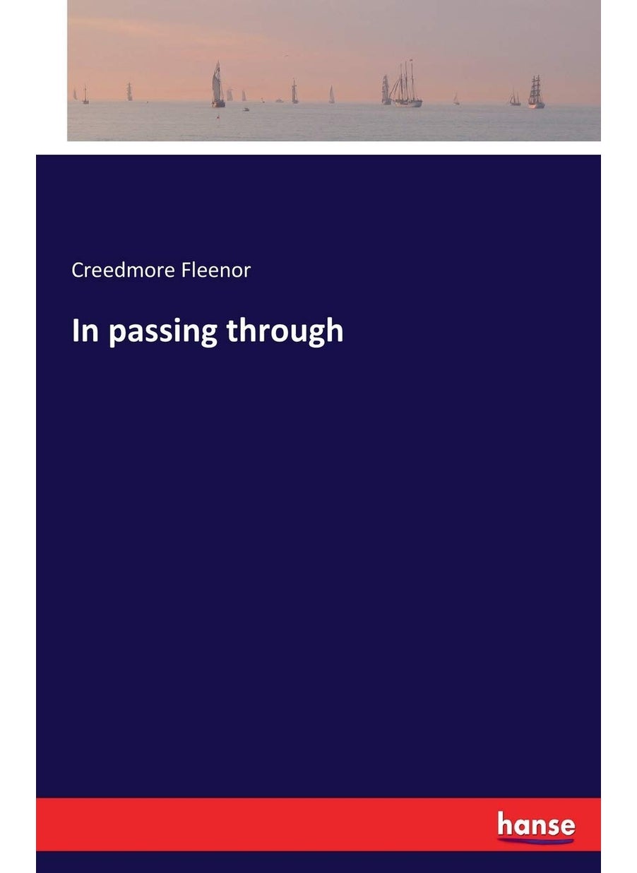 In passing through  - Image 1