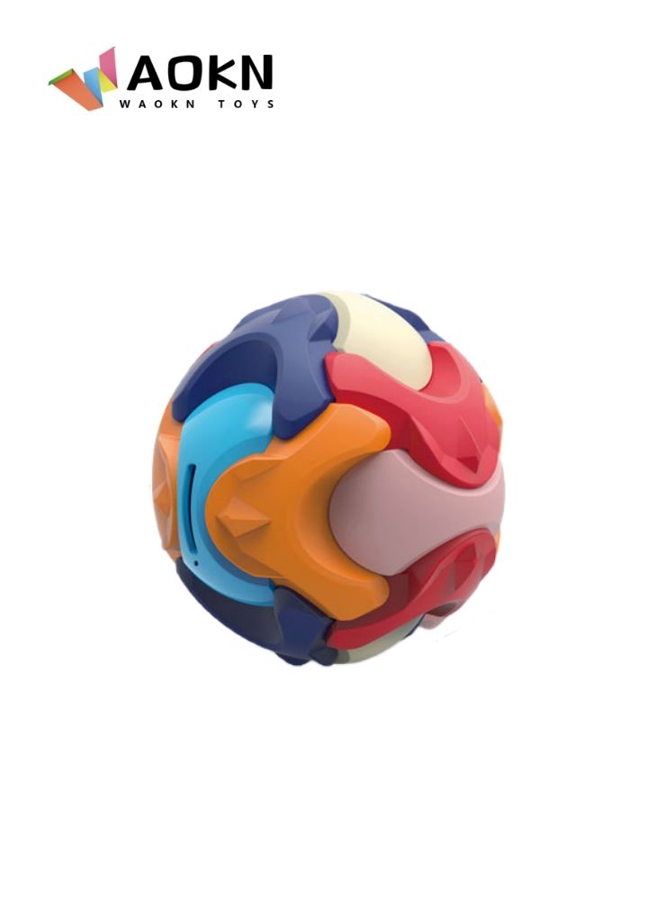 WAOKN Puzzle Piggy Bank Kid Creative Ball Assembled Building Blocks Coin Collection Children's Day Gift Room Decoration Money Box 