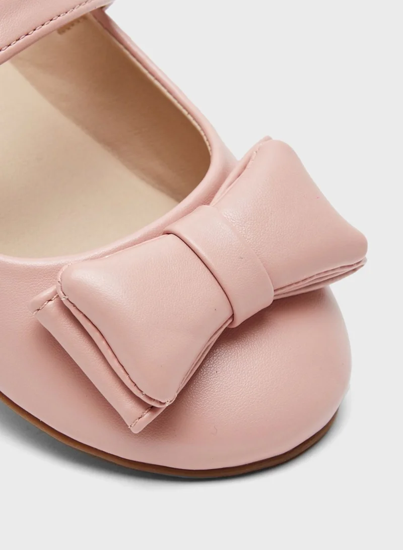 shoexpress Kids Velcro Ballerinas