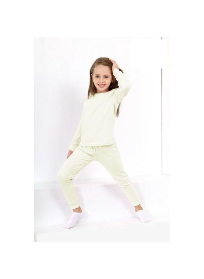 KIDS WARMER SET - LIGHTLY PADDED FROM INSIDE-Off-White - Image 1