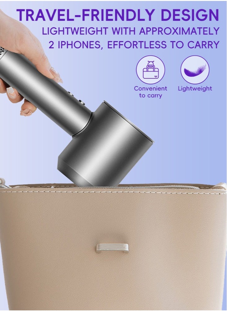 Smooth Shining Hair Dryer, High-Speed 11000 RPM Turbo Motor, 600 Million Negative Ionic Hair Protection, 9 Modes Temperature and Airspeed Control, Low Noise and Lightweight - pzsku/Z61B9E36AA7E290C14FC3Z/45/_/1718794767/183d0381-7475-4441-a8a8-99ae456a0dcb