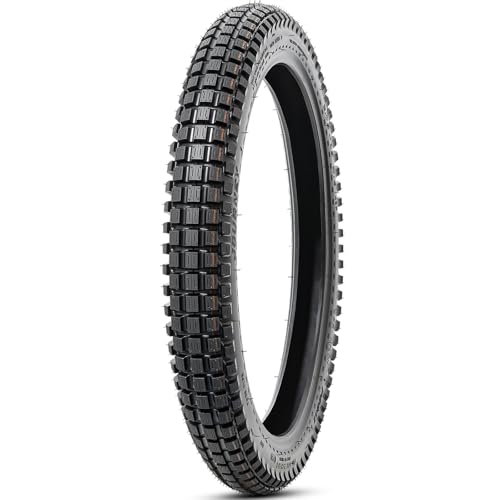PaoWin 2.75-19 4PR TT 43P Dirt Bike Front/Rear Tire and Heavy Duty Inner Tube Compatible with 2.75-19 Off Road Pit Bike/Motorcycle Tires(P-2011) - Image 2