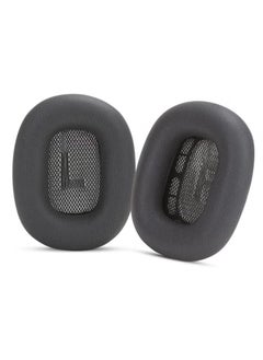 Ear Cushions for AirPods Max Headphones Earpads Replacement Ear Pad Covers Earmuffs with Protein Leather, Memory Foam and Magnet Black