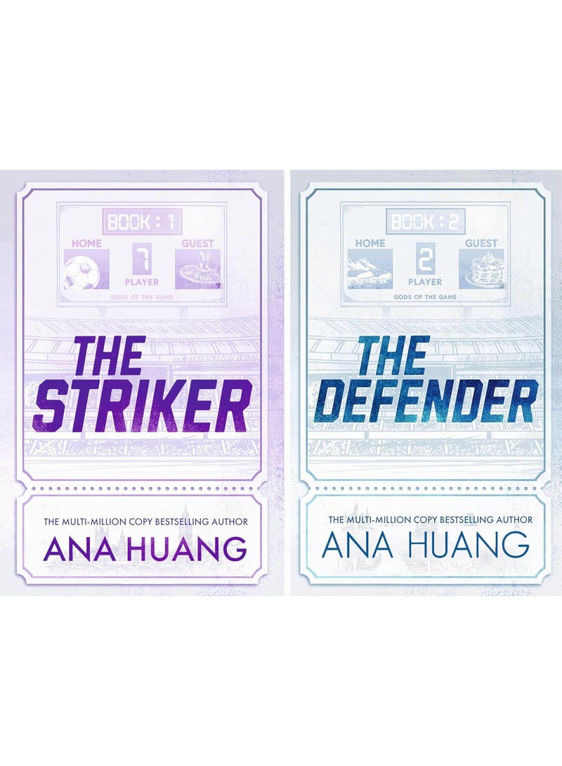 Gods of the Game Series 2 Book Collection set: The Striker and The Defender