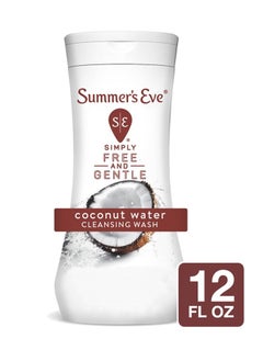 Summer's Eve Summers Eve Simply Free and Gentle Coconut Water Cleansing Wash -354M  - Image 1