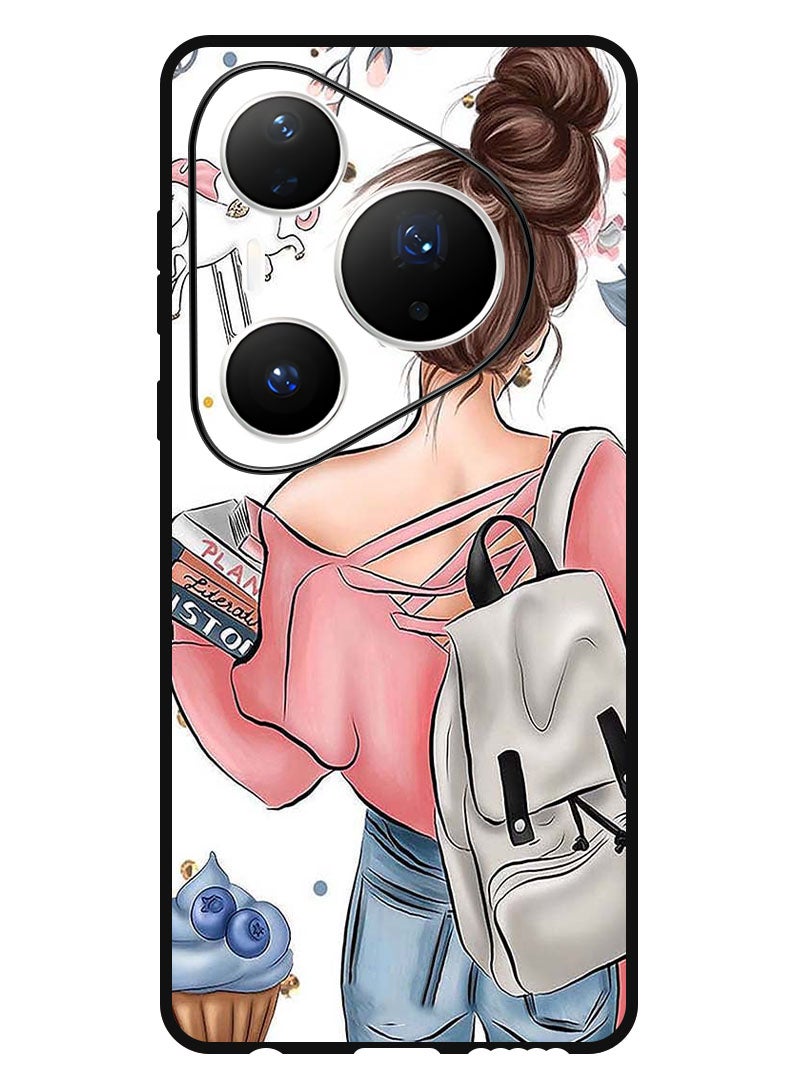 Theodor Case Compatible with Huawei Pura 80 Pro 6.8 Inch Protection Shockproof Bumper Cover School Girl - Image 1