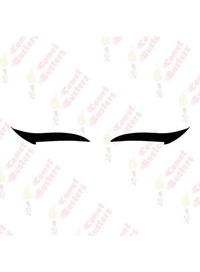Comet Busters Matte Black Eyeliner Stickers (Eye020) - Image 4