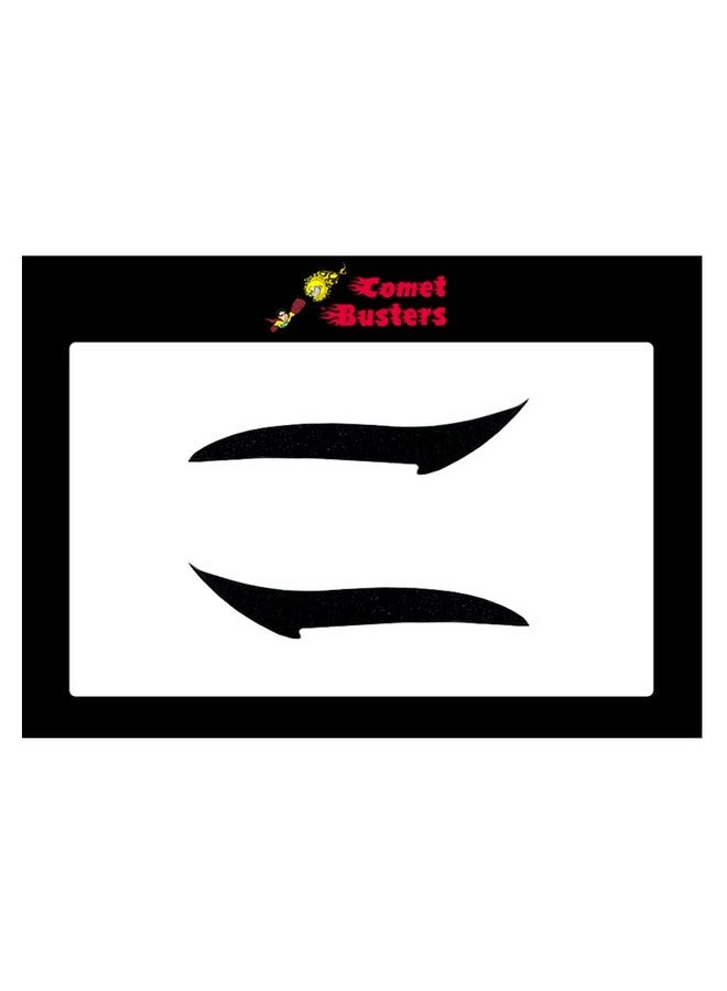 Comet Busters Matte Black Eyeliner Stickers (Eye020) - Image 3