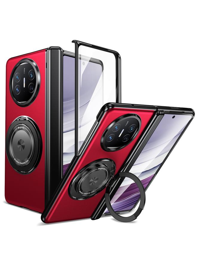 Zaboon Case For Huawei Mate X5 Gold Medal Rotating Folding Series Ring Holder Phone Case - Image 1