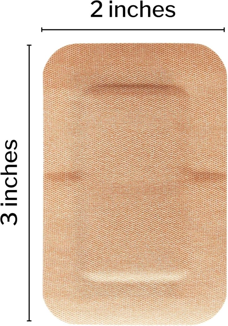 McKesson Adhesive Bandages Sterile Fabric Patch 2 in x 3 in 50 Count 1 Pack - Image 5