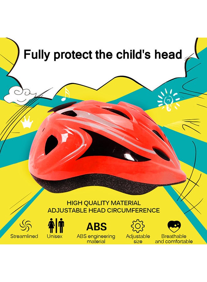 Adjustable Anti Vibration Extended Brim Intimate Design Sports Helmet For Kids 30x6.5x9cm