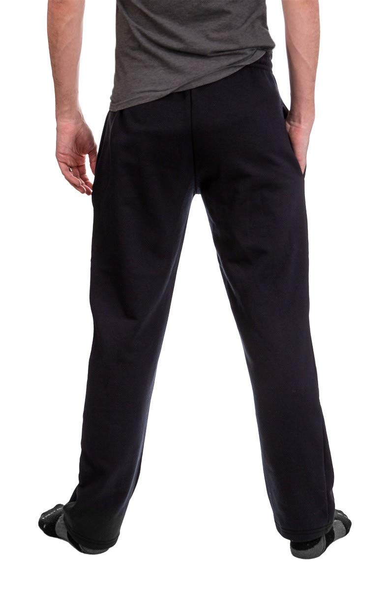 Calhoun NHL Mens Polyfleece Sweatpants (Pittsburgh Penguins, Large) - Image 2