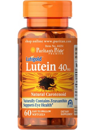 Lutein 40 Mg With Zeaxanthin Helps Support Eye Health* Whole Bean 60 Ct - pzsku/Z61BA737D37B782BC2B3FZ/45/_/1734430679/939512cd-f955-4468-a03c-cde723a32b38