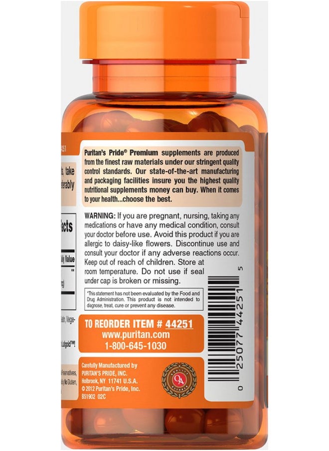 Lutein 40 Mg With Zeaxanthin Helps Support Eye Health* Whole Bean 60 Ct