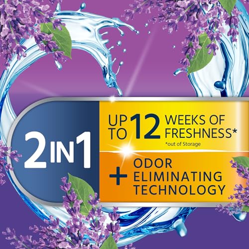 Purex Crystals In-Wash Scent Booster, Lavender Blossom, 21 oz (Pack of 4), Long-Lasting Freshness & Odor Elimination Technology - Image 3