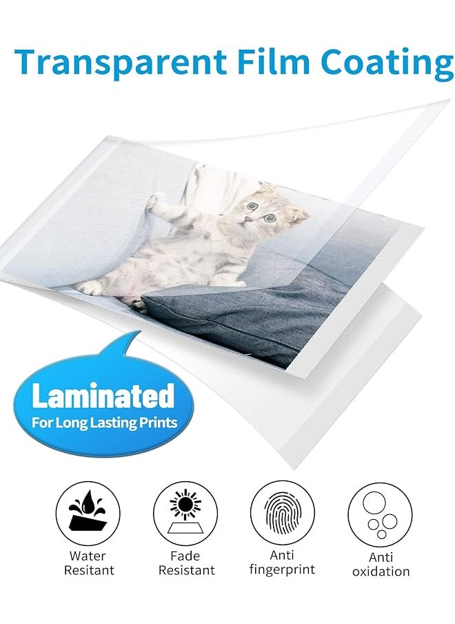 erorex Compatible With Canon Selphy Cp1300 Ink And Paper For Selphy Printer Cp1500 Cp1300 Cp1200 Cp1000 Cp910 Cp810 Cp790 Photo Paper 6 X 4 Inch Kp 108In 108 Sheets And 3 Color Ink Cassette  - Image 4