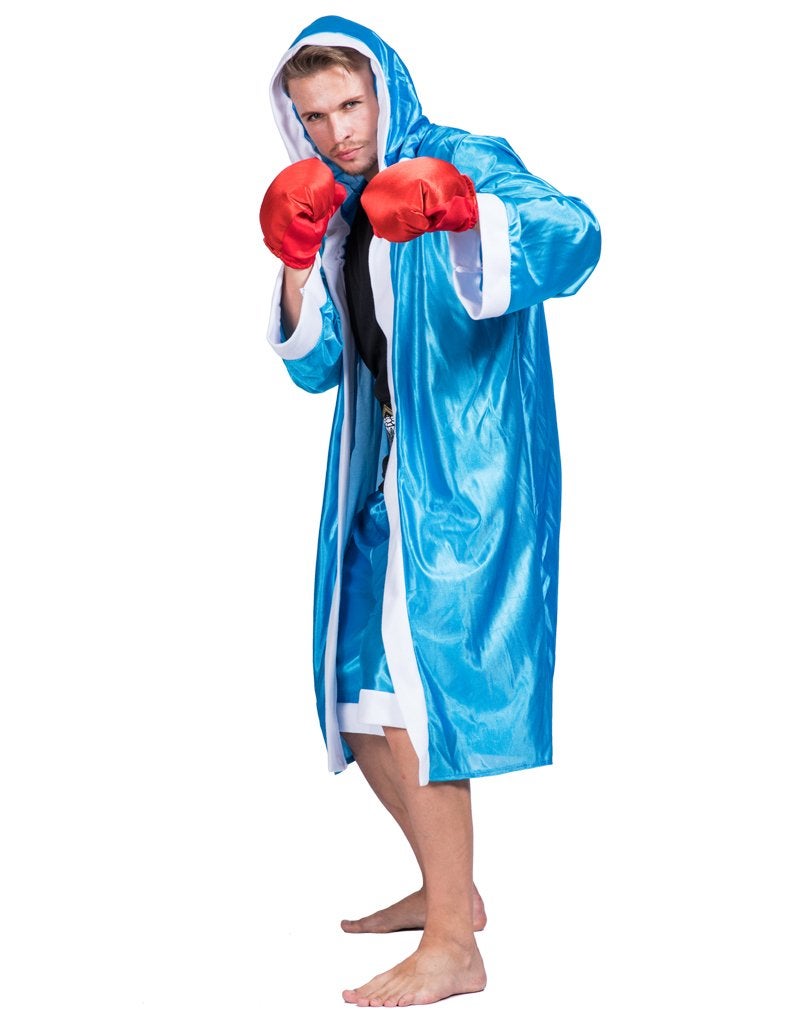 EraSpooky Mens Adult Boxer Halloween Boxing CostumeBlue OneSize - Image 2