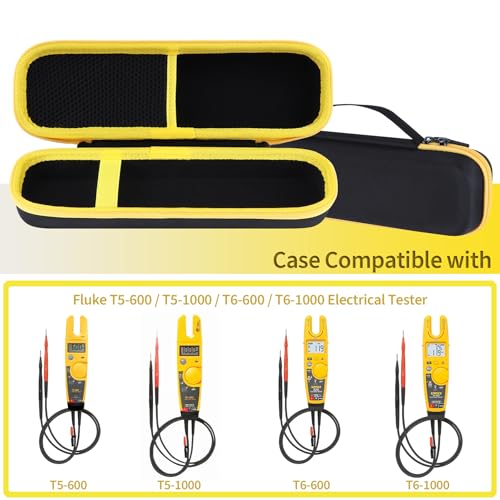 Peyyargo Storage Case Compatible with Fluke T5-600 / T5-1000 / T6-600 / T6-1000 Electrical Voltage, Continuity and Current Tester - Image 3