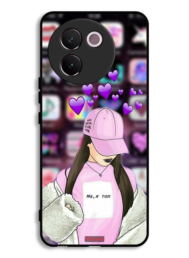 Tolwak Vivo V30e 5G Protective Case Cover Anti Social Club - Image 1