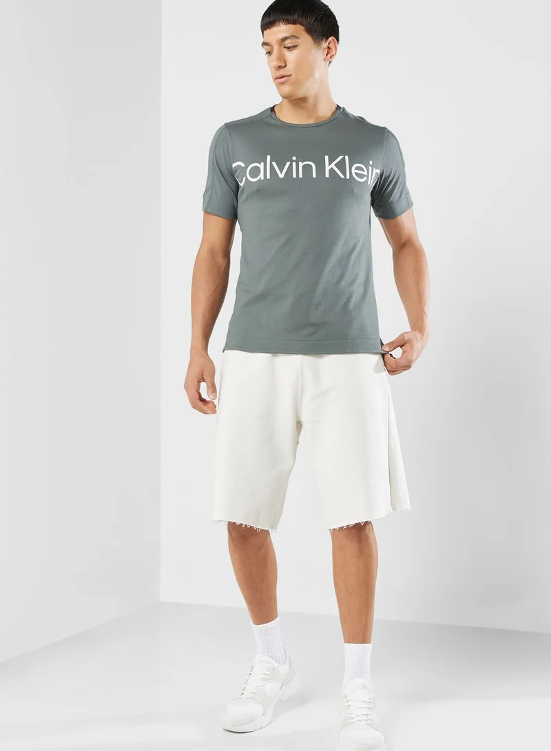 Calvin Klein Sports 7" Logo Knit Shorts