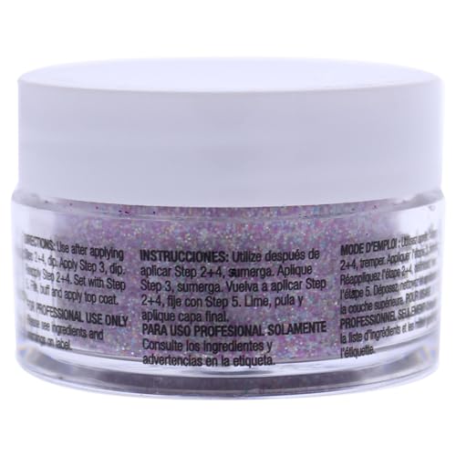Cuccio Colour Powder Nail Polish Lacquer For Manicures And Pedicures Highly Pigmented Powder That Is Finely Milled Durable Finish With A Flawless Rich Color Deep Purple Glitter 049 Ounce Pack of 1 55685 - Image 5