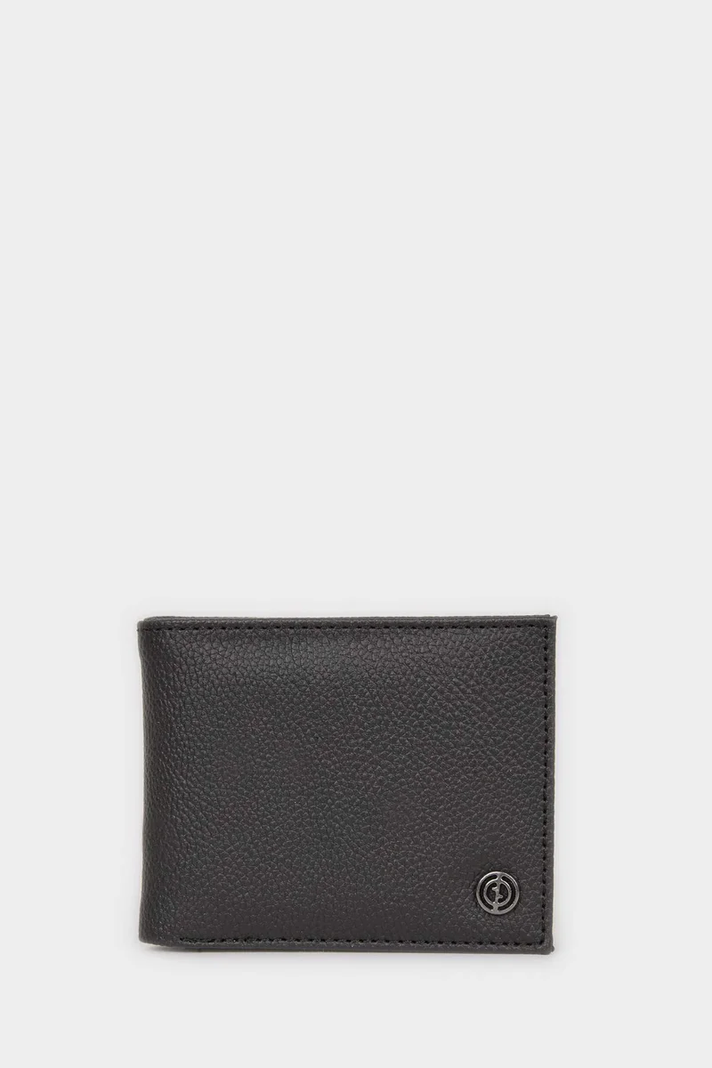 Man Faux Leather Wallets