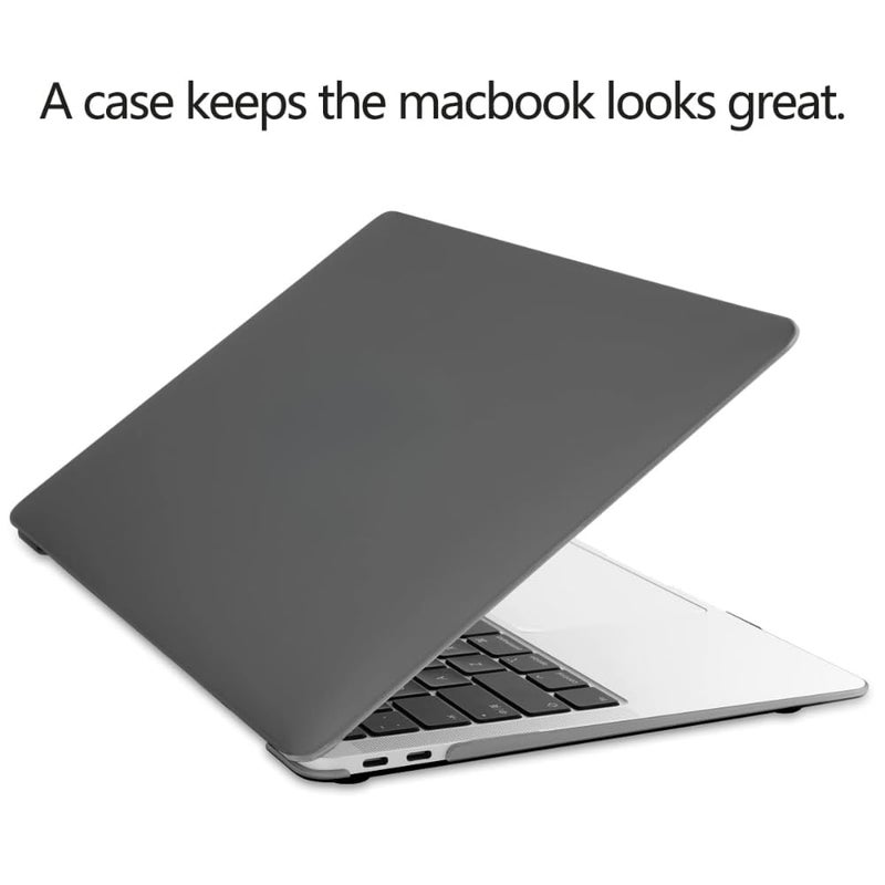 Tech Trendz Ultra Thin Soft Cover Compatible with MacBook Pro 13 Inch (Model M2 A2338 / M1 A2338 / A2289 / A2251 / A1706 / A1989 Frosted Protector Case with Keyboard Cover (White) - Image 3