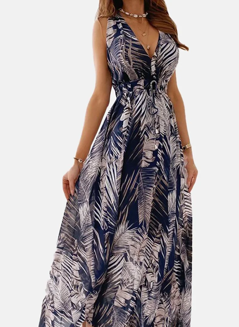 YUNIQEE Printed Maxi Dress