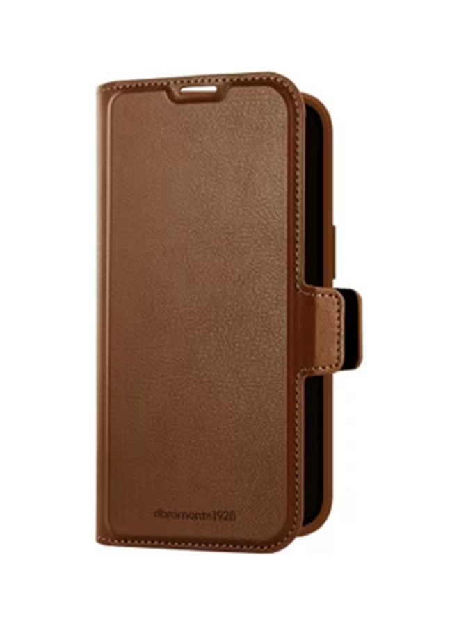 DBRAMANTE1928 Oslo Pro Case for iPhone 16e  Brown, Slim Protective Cover - Image 4
