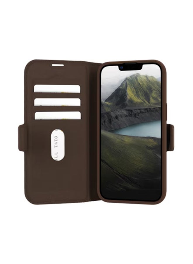 DBRAMANTE1928 Oslo Pro Case for iPhone 16e  Brown, Slim Protective Cover - Image 3