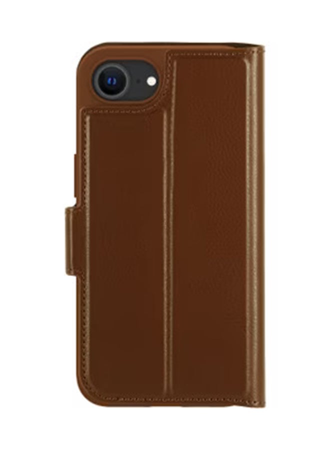 DBRAMANTE1928 Oslo Pro Case for iPhone 16e  Brown, Slim Protective Cover - Image 1