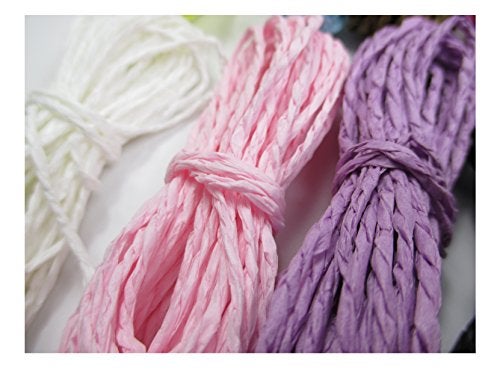 All In One 10 Color 300 Yards Twisted Paper Craft String/Cord/Rope (1-1.5mm Thickness) - Image 3