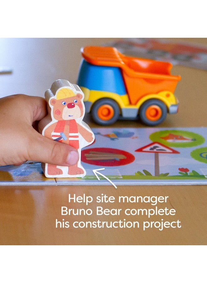 HABA My Very First Games Building Site - Cooperative Learning Kids Game, Toddler Learning Activities & Games For 2+ Year Olds, Games With Toy Trucks - Image 3