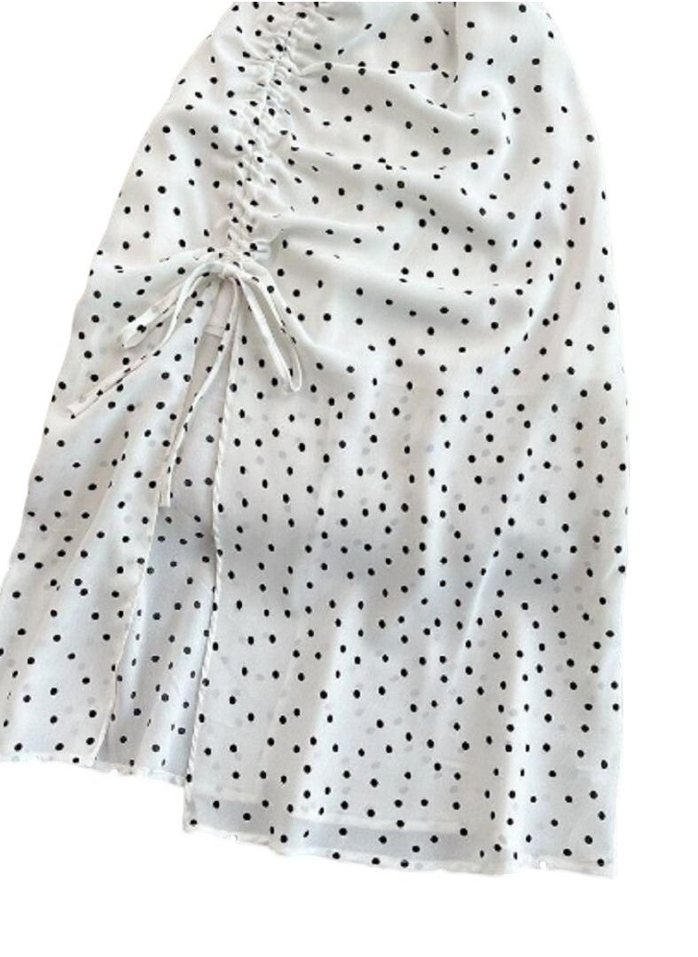 Generic - Women's mid-length dress with a slit from the side - Image 1