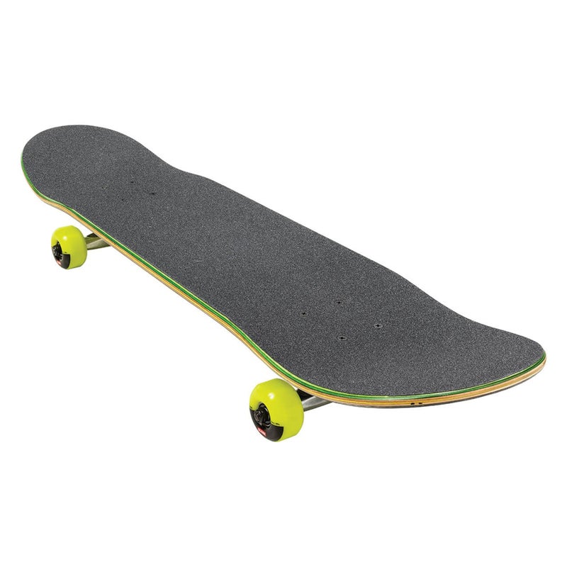 Globe G1 Nature Walk Complete Skateboard 8.125 inch, Resin-7 Hard Rock Maple Deck - Black/Toxic Yellow - Image 3