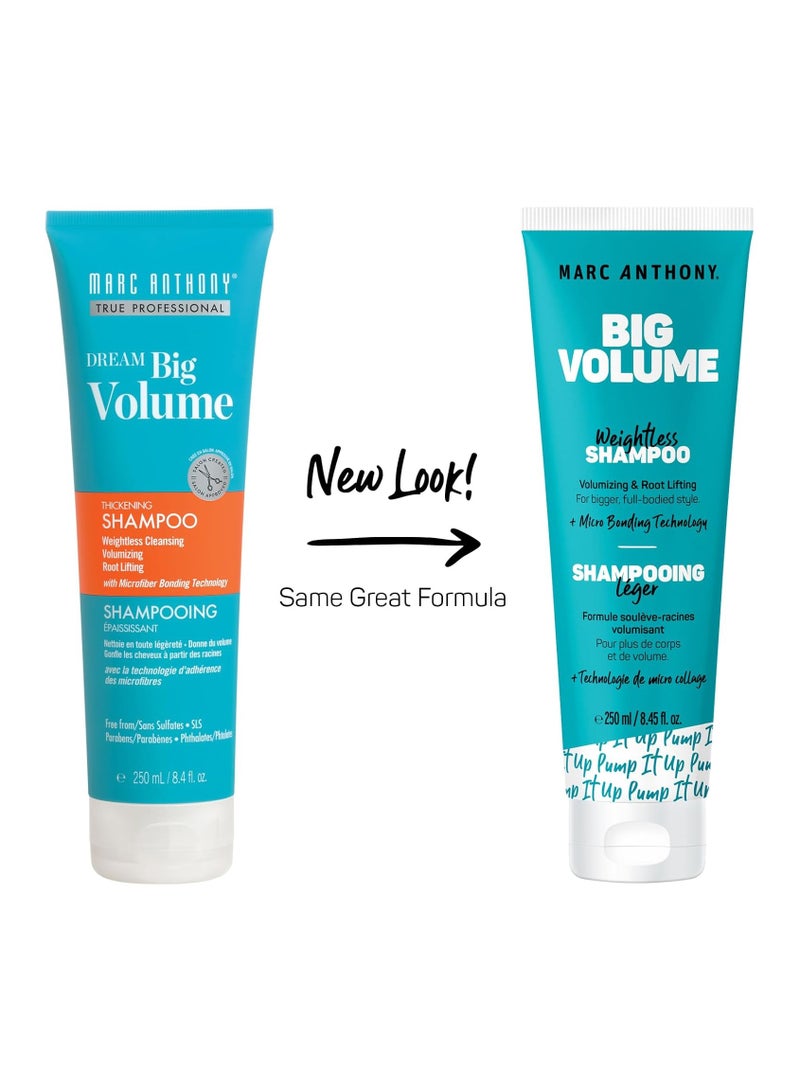 MARC ANTHONY Big Volume Weightless Hair Shampoo - Image 3