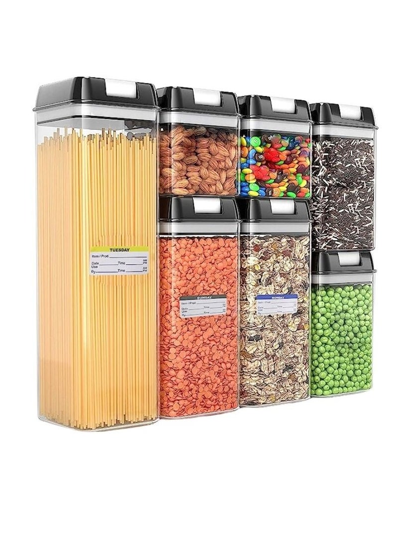 YASHTECH 50x25mm Paper Food Rotation Day Labels Pack of 7  - Image 2