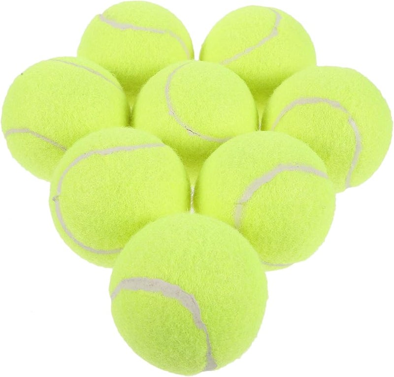 8 Pcs Tennis Ball Set For Dogs Kids Training Practice Interactive Pet Toy - Image 1