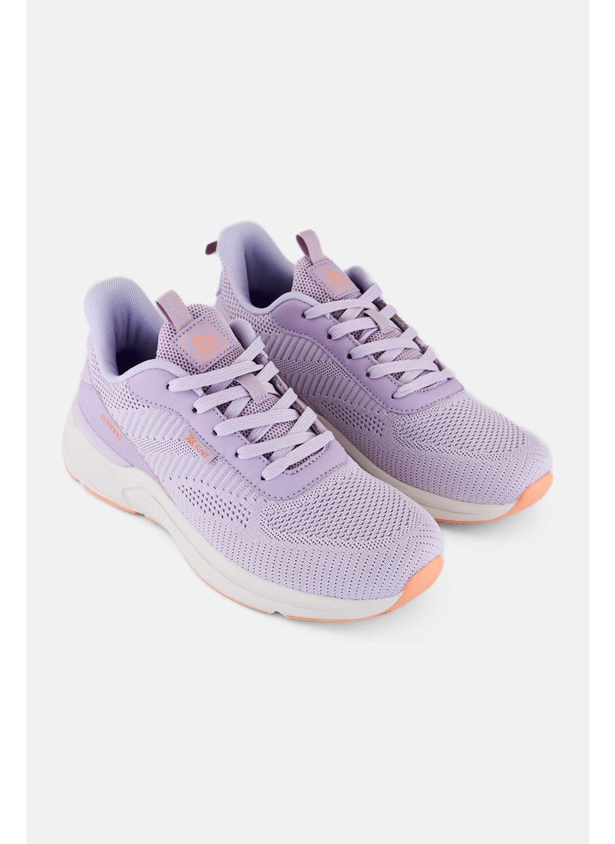 RBX Women Lace Up Hiking Shoes, Lilac  - Image 1